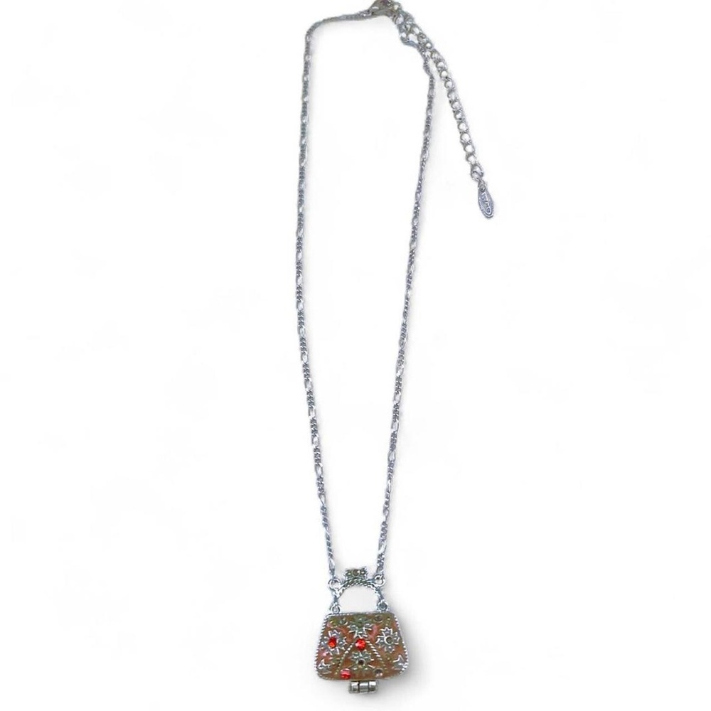 Elegant Purse Pendant Necklace